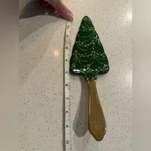 Anthropologie Evergreen Cake Knife