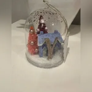 Anthropologie Home For The Holidays Monogram Ornament Letter Y