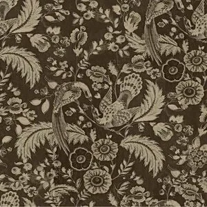 Anthropologie Mind The Gap Tyrol Garten Wallpaper Brown Cocoa NWT Floral Moody