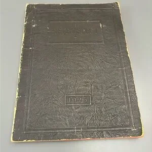 Antique 1925 Year Book of Blume High School Wapakoneta OH rare collectible