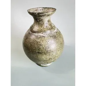 Antique Old Bronze Asian Vessel Vase Collectible Home Decor