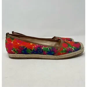 Antonio Melani Floral Espadrille Flats size 8/8.5