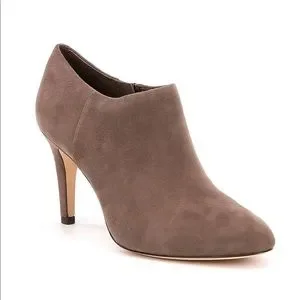 ANTONIO MELANI HALSTEAD SUEDE ANKLE BOOTS SIZE 10M GRAY Classic Chic Minimalist