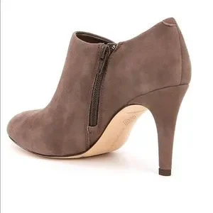 ANTONIO MELANI HALSTEAD SUEDE ANKLE BOOTS SIZE 10M GRAY Classic Chic Minimalist