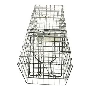 ANYHALL - Live Animal Cage Trap (Reusable Steel) - Humane Design