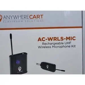 Anywhere Cart AC-WRLS-MIC Rechargeable Wireless Microphone Kit