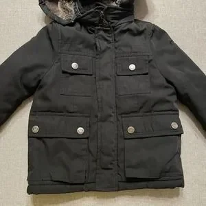 Appaman Hooded Black Jacket Boy Size 2T/24M
