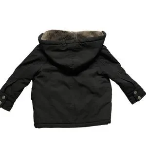 Appaman Hooded Black Jacket Boy Size 2T/24M
