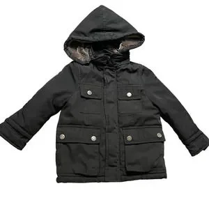 Appaman Hooded Black Jacket Boy Size 2T/24M