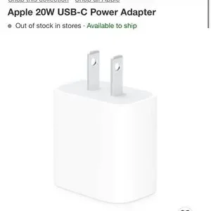 Apple 20W USB-C power adapter