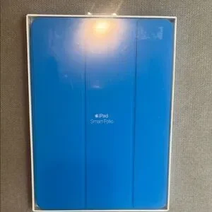 Apple Blue Minimalist iPad Cover 7.5”X 11”