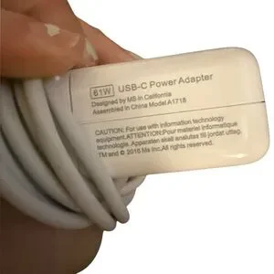 APPLE Compatible USB-C Charger For Laptop Generic Brand Works Great Wall Plug