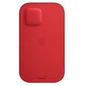 Apple IPhone 12 And 12 Pro Leather Sleeve with MagSafe Red