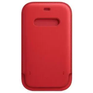 Apple IPhone 12 And 12 Pro Leather Sleeve with MagSafe Red