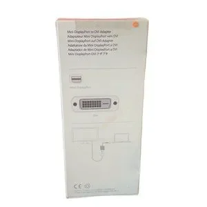 Apple Mini DisplayPort To DVI Adapter White MB570LL/B A1305 Genuine Sealed