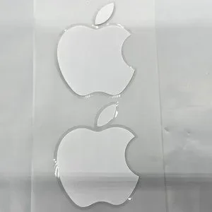 Apple Products White Charging HDMI Adapter-Wired Earphones-(2) Sticker Decals