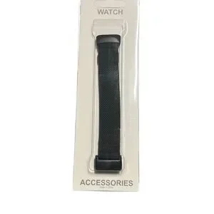 Apple Watch 42MM Adjustable ReplacementāBand Black Metal NEW