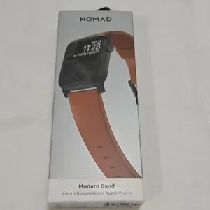 Apple Watch Band In Natural Tan Leather