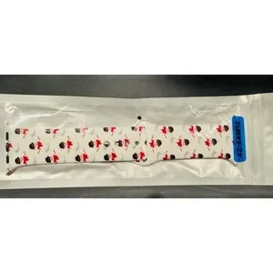 Apple Watch Band Size 38/42 (M/L) in Festive Red & White Snowman NEW
