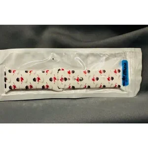 Apple Watch Band Size 42/44 (M/L) in Festive Red & White Snowman NEW