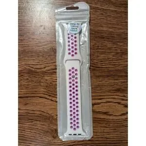 Apple watch band size 42mm white purple New