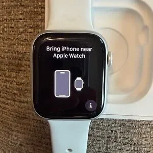 Apple Watch Series 9 45mm In Silver Aluminum