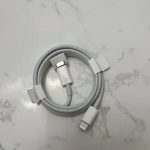 Apple White and Gray Charging Cable (new) for newer Apple iPhone/tablet models