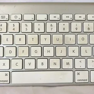 Apple Wireless Magic Keyboard Bluetooth Silver White Computer Accessory