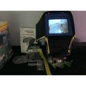 Aqua-Vu Scout SRT Underwater System Fish Camera Monitor Tested Working Unused