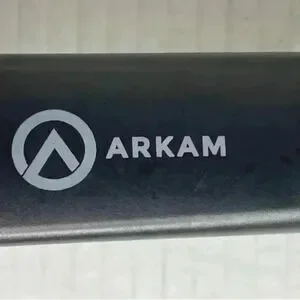 Arkam Beard Straightener Electric Brush Black Tested