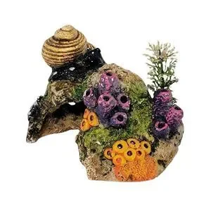 Artificial Coral Aquarium Ornament Fish Shrimp Shelter Reef Aquascape Decoration