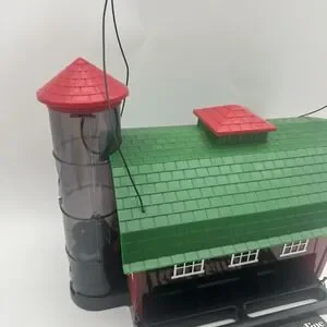 ARTLINE Red Barn Combo Bird Feeder ARTLINE6290 Unused Bird Feeder