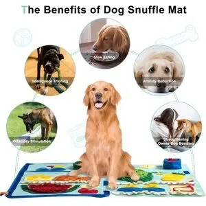 AS IS New Extra Large Dog Treat Snuffle Mat - Refrigerator Theme