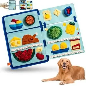 AS IS New Extra Large dog treat snuffle mat - refrigerator theme