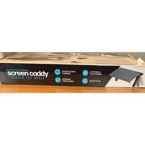 As Seen On TV SCREEN CADDY MONITOR AND TV TOP SHELF - SPACE SAVER 13.4" X 6.5"S