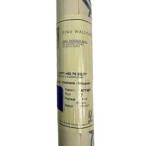 Ashford House York Wallcoverings AP7487 Unpasted Wallpaper One Double Roll
