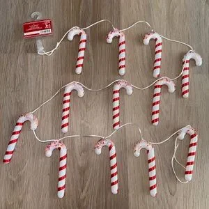 Ashland 6ft Candy Cane Christmas Garland