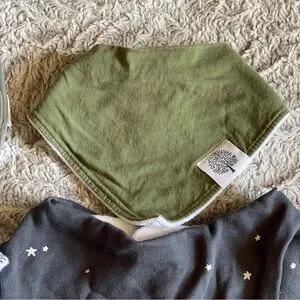 Assorted Bandana Bib Set Soft Cotton Accessories