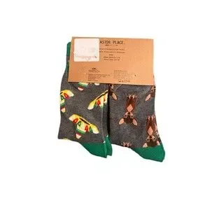 Astor Place Men's Fashion Crew Socks - 2 Pack