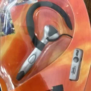 AT&T Y2K/Vintage EH500 Cordless Cellular Over-The-Ear Headset W/Clothing Clip
