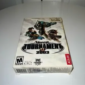 Atari Video‎ Game Discs Manual & Big Box Unreal Tournaments 2003 23957J Shooter
