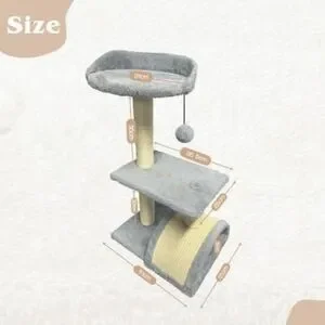 ATÇHSAMA CAT TREE & SCRATCHING POST