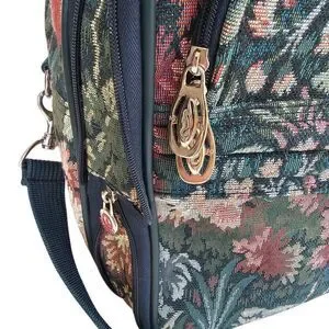 Atlantic Floral Tapestry Carry On Travel Bag Overnight Duffle 12x16x8