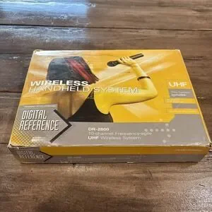 Audio-Technica Wireless Microphone Handheld System Not Tested