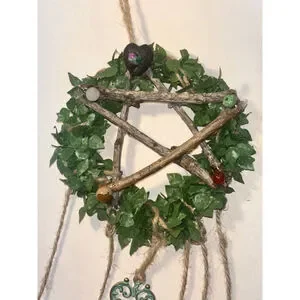 Aura’s Oddities Witches Bells Wreath with Charms