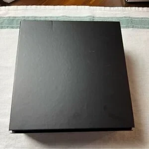 Authentic CHANEL Square Empty Gift Box Container 8.5"x8.5"x3.75"
