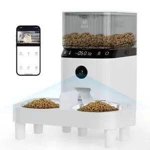 Automatic Cat Feeders Smart Timed Automatic Dog Feeder HD Camera Voice