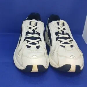AVIA 141 Men's Pre-owned White And Blue Athletic Sneakers - Sz. 8 1/2
