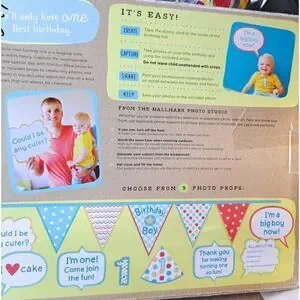 Baby Boy 1st Birthday Kit Hallmark Decorations Props