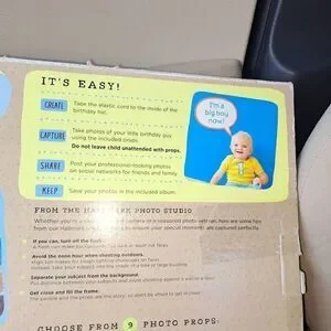 Baby Boy 1st Birthday Kit Hallmark Decorations Props